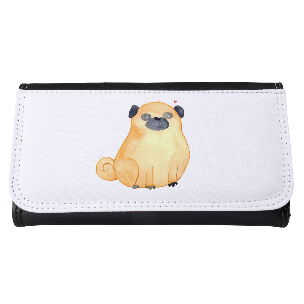 Damen Portemonnaie Mops Portemonnaie, Portemonee, Geldbörse, Damen, Groß, XXL, Geldbeutel, Portemonnaies, Hund, Hundemotiv, Haustier, Hunderasse, Tierliebhaber, Hundebesitzer, Sprüche, Mops, Liebe, Hundeliebe