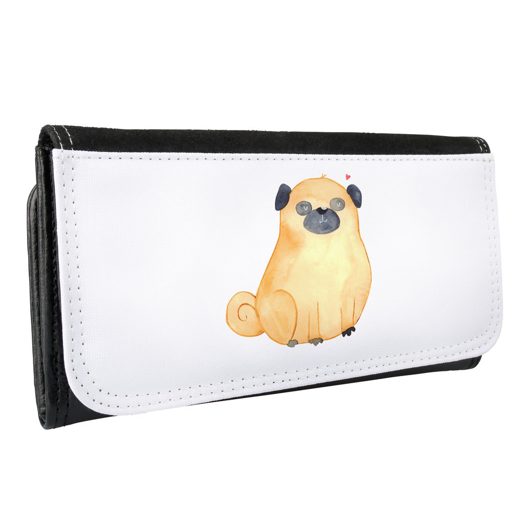Damen Portemonnaie Mops Portemonnaie, Portemonee, Geldbörse, Damen, Groß, XXL, Geldbeutel, Portemonnaies, Hund, Hundemotiv, Haustier, Hunderasse, Tierliebhaber, Hundebesitzer, Sprüche, Mops, Liebe, Hundeliebe