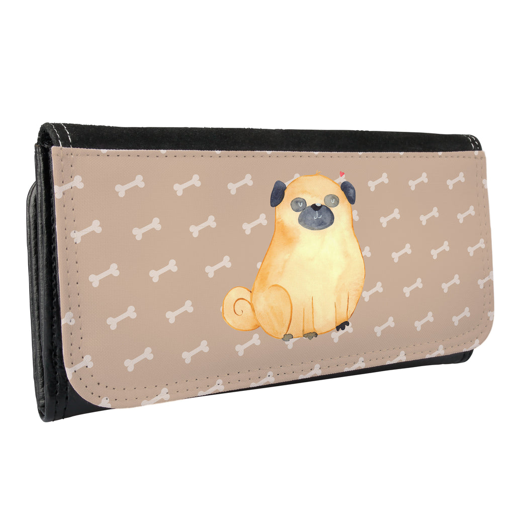 Damen Portemonnaie Mops Portemonnaie, Portemonee, Geldbörse, Damen, Groß, XXL, Geldbeutel, Portemonnaies, Hund, Hundemotiv, Haustier, Hunderasse, Tierliebhaber, Hundebesitzer, Sprüche, Mops, Liebe, Hundeliebe