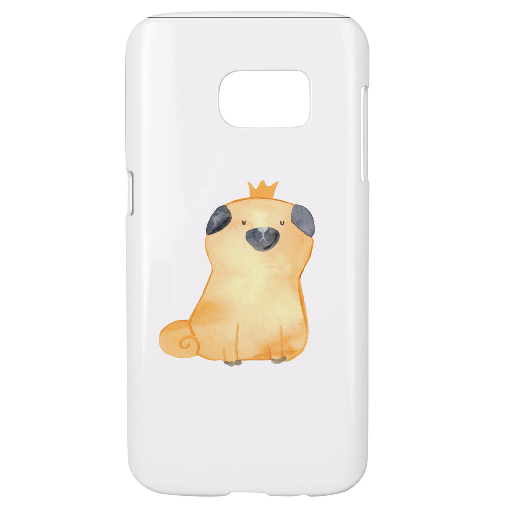Samsung Galaxy S7 Handyhülle Mops Krone Handycover, Handyhülle, Cover, Handy, Hülle, Samsung, Samsung Galaxy S7, Hund, Hundemotiv, Haustier, Hunderasse, Tierliebhaber, Hundebesitzer, Sprüche, Mops, allergisch, kinderlos, Hausregel, Hundebesitzer. Spruch, lustig