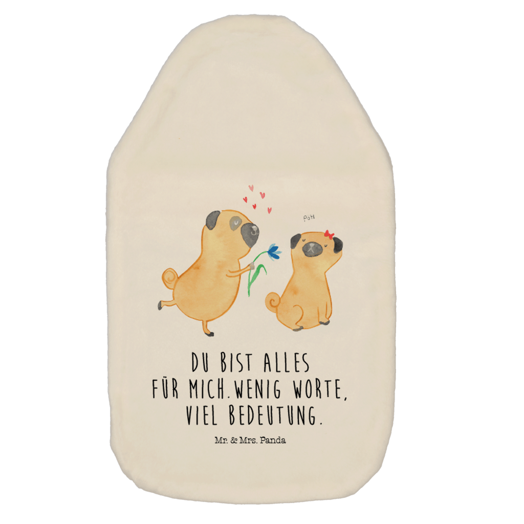Wärmflasche Mops verliebt Wärmekissen, Kinderwärmflasche, Körnerkissen, Wärmflaschenbezug, Wärmflasche mit Bezug, Hund, Hundemotiv, Haustier, Hunderasse, Tierliebhaber, Hundebesitzer, Sprüche, Mops, Möpse, Hundeliebe, verliebt, Liebe, Liebesspruch. Verlobt, Geschenk Freund, Partner