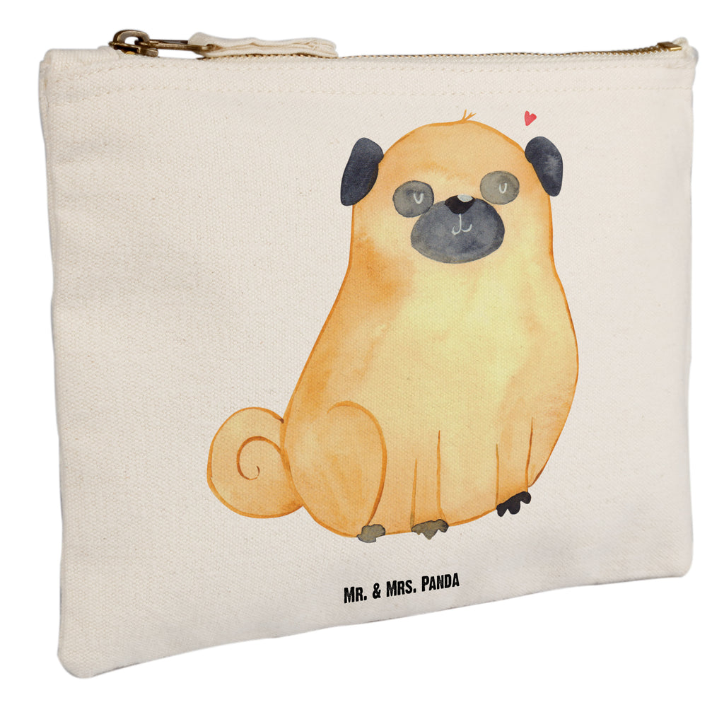 Schminktasche Mops Schminktasche, Kosmetiktasche, Kosmetikbeutel, Stiftemäppchen, Etui, Federmappe, Makeup, XXL, Schminketui, Kosmetiketui, Schlamperetui, Hund, Hundemotiv, Haustier, Hunderasse, Tierliebhaber, Hundebesitzer, Sprüche, Mops, Liebe, Hundeliebe