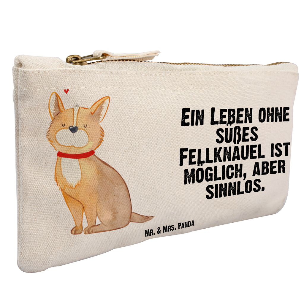 Schminktasche Hundeglück Schminktasche, Kosmetiktasche, Kosmetikbeutel, Stiftemäppchen, Etui, Federmappe, Makeup, XXL, Schminketui, Kosmetiketui, Schlamperetui, Hund, Hundemotiv, Haustier, Hunderasse, Tierliebhaber, Hundebesitzer, Sprüche, Corgie, Hundeliebe, Spruch, Hundemama, Liebe