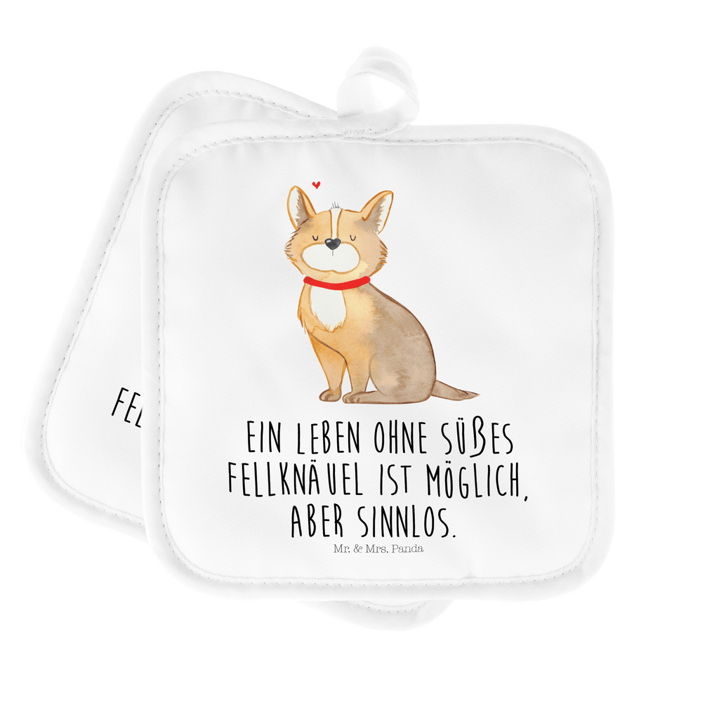 2er Set Topflappen  Hundeglück Topflappen, Topfuntersetzer, Ofenhandschuh, Topflappen Set, Topflappen lustig, Topflappen mit Spruch, Hund, Hundemotiv, Haustier, Hunderasse, Tierliebhaber, Hundebesitzer, Sprüche, Corgie, Hundeliebe, Spruch, Hundemama, Liebe