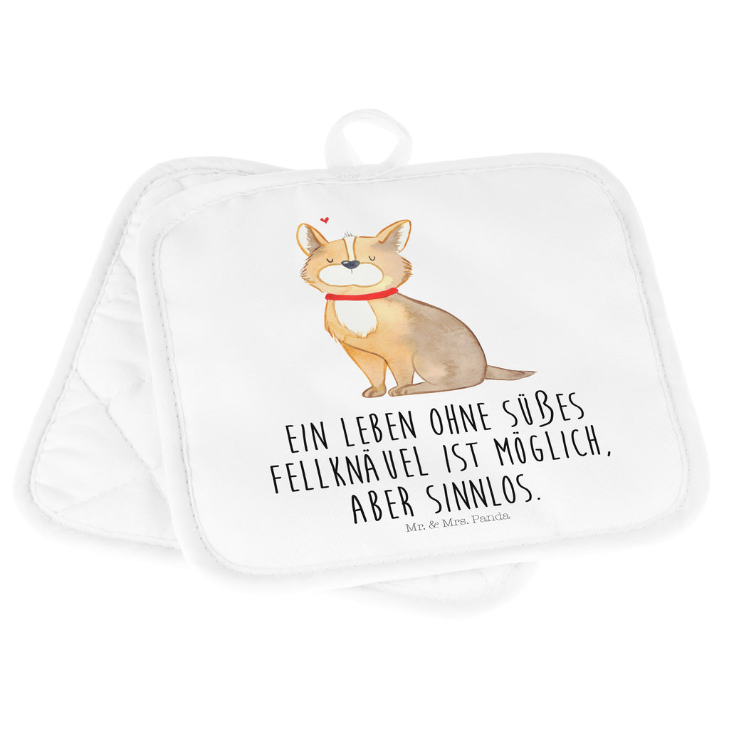 2er Set Topflappen  Hundeglück Topflappen, Topfuntersetzer, Ofenhandschuh, Topflappen Set, Topflappen lustig, Topflappen mit Spruch, Hund, Hundemotiv, Haustier, Hunderasse, Tierliebhaber, Hundebesitzer, Sprüche, Corgie, Hundeliebe, Spruch, Hundemama, Liebe