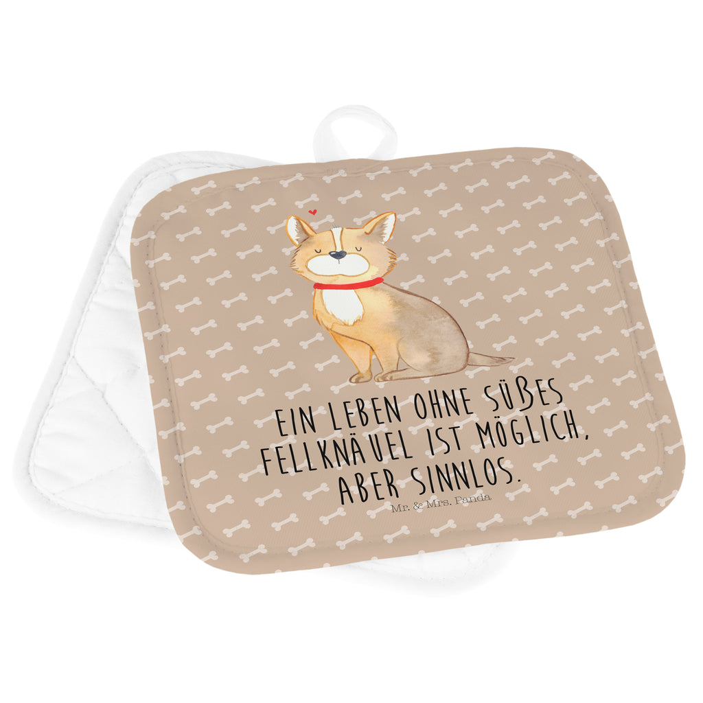 2er Set Topflappen  Hundeglück Topflappen, Topfuntersetzer, Ofenhandschuh, Topflappen Set, Topflappen lustig, Topflappen mit Spruch, Hund, Hundemotiv, Haustier, Hunderasse, Tierliebhaber, Hundebesitzer, Sprüche, Corgie, Hundeliebe, Spruch, Hundemama, Liebe