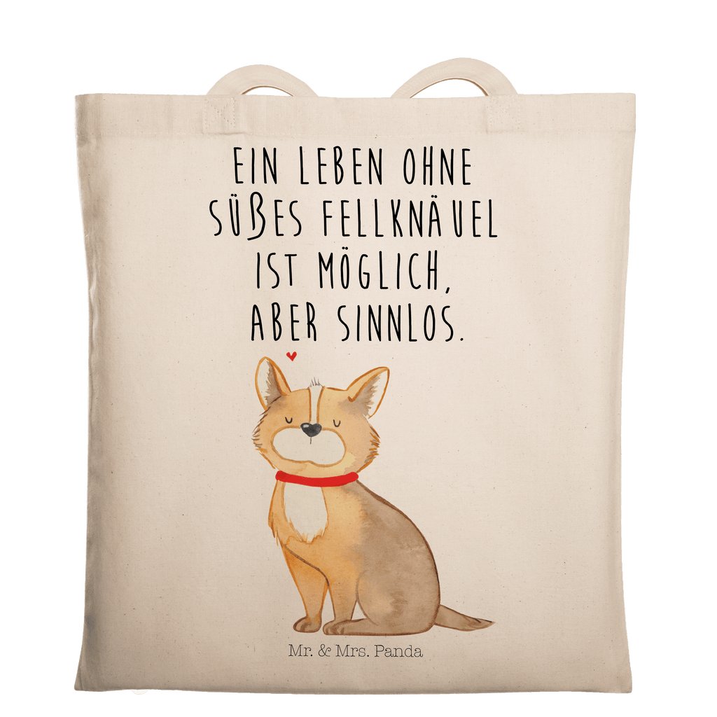 Tragetasche Hundeglück Beuteltasche, Beutel, Einkaufstasche, Jutebeutel, Stoffbeutel, Hund, Hundemotiv, Haustier, Hunderasse, Tierliebhaber, Hundebesitzer, Sprüche, Corgie, Hundeliebe, Spruch, Hundemama, Liebe