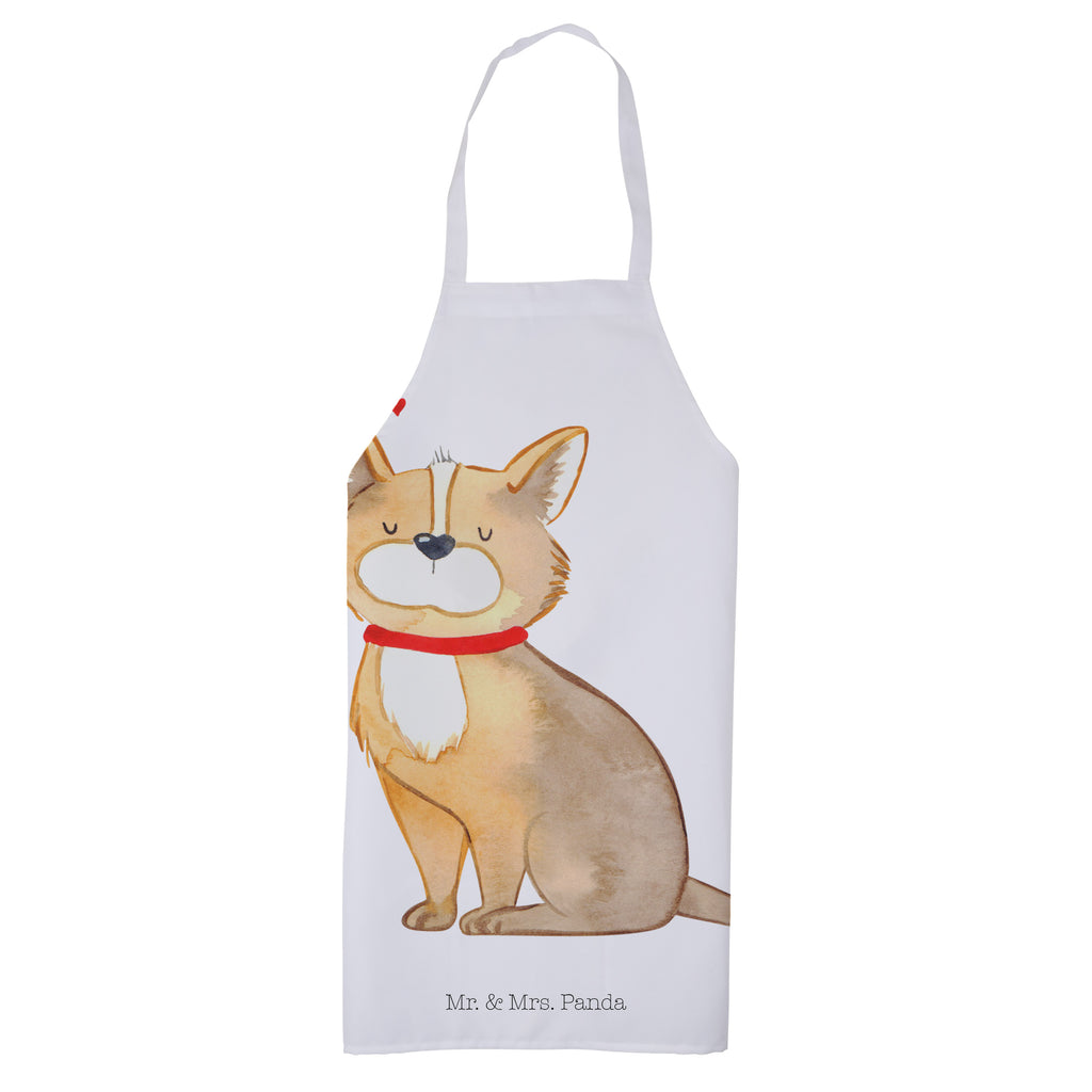 Kochschürze Hundeglück Schürze, Backschürze, Küchenschürze, Grillschürze, Latzschürze, Hund, Hundemotiv, Haustier, Hunderasse, Tierliebhaber, Hundebesitzer, Sprüche, Corgie, Hundeliebe, Spruch, Hundemama, Liebe