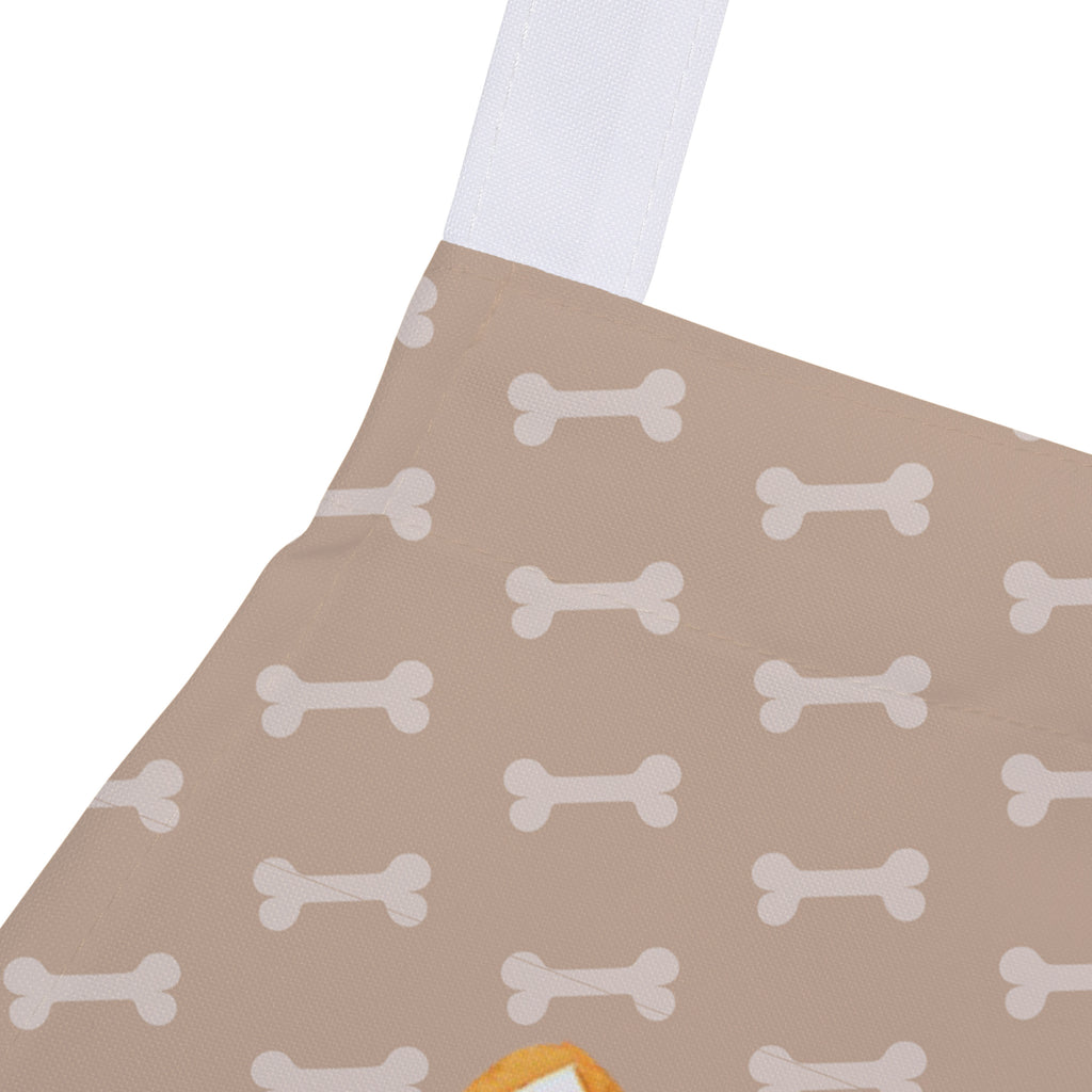 Kochschürze Hundeglück Schürze, Backschürze, Küchenschürze, Grillschürze, Latzschürze, Hund, Hundemotiv, Haustier, Hunderasse, Tierliebhaber, Hundebesitzer, Sprüche, Corgie, Hundeliebe, Spruch, Hundemama, Liebe