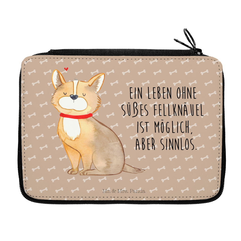 Federmappe Hundeglück Federmappe, Stiftetasche, Stifte Etui, Schule, Einschulung, Geschenk, Kind, Schüler, Schülerin, Stifterolle, Federmäppchen, Motiv, Grundschule, Federmäppchen bedruckt, Büro Stifte Etui, Bestückte Federmappe, Kinder Federmappe, Federmappe Einschulung, Hund, Hundemotiv, Haustier, Hunderasse, Tierliebhaber, Hundebesitzer, Sprüche, Corgie, Hundeliebe, Spruch, Hundemama, Liebe