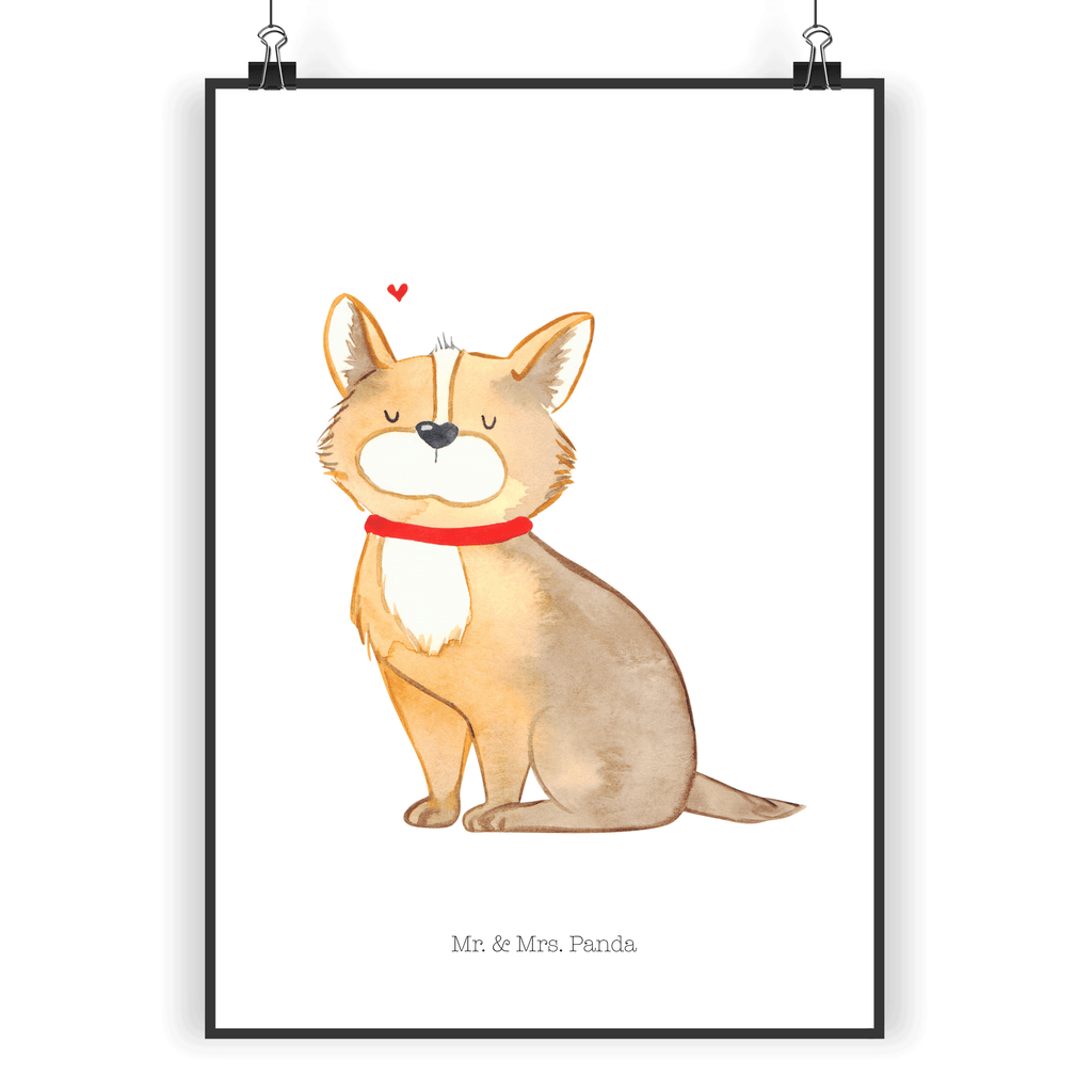 Poster Hundeglück Poster, Wandposter, Bild, Wanddeko, Küchenposter, Kinderposter, Wanddeko Bild, Raumdekoration, Wanddekoration, Handgemaltes Poster, Mr. & Mrs. Panda Poster, Designposter, Kunstdruck, Posterdruck, Hund, Hundemotiv, Haustier, Hunderasse, Tierliebhaber, Hundebesitzer, Sprüche, Corgie, Hundeliebe, Spruch, Hundemama, Liebe