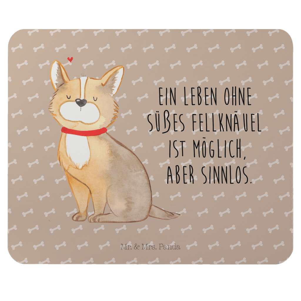 Mauspad Hundeglück Mousepad, Computer zubehör, Büroausstattung, PC Zubehör, Arbeitszimmer, Mauspad, Einzigartiges Mauspad, Designer Mauspad, Hund, Hundemotiv, Haustier, Hunderasse, Tierliebhaber, Hundebesitzer, Sprüche, Corgie, Hundeliebe, Spruch, Hundemama, Liebe