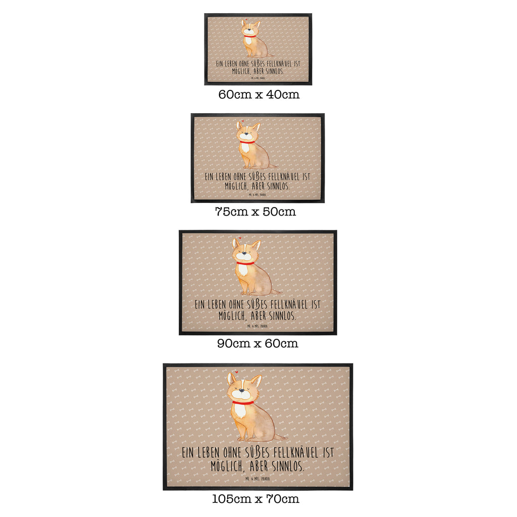 Fußmatte Hundeglück Corgie, Hund, Hundeliebe, Spruch, Hundemama, Hundebesitzer, Liebe Türvorleger, Schmutzmatte, Fußabtreter, Matte, Schmutzfänger, Fußabstreifer, Schmutzfangmatte, Türmatte, Motivfußmatte,  Haustürmatte, Vorleger  Hund, Hundemotiv, Haustier, Hunderasse, Tierliebhaber, Hundebesitzer, Sprüche