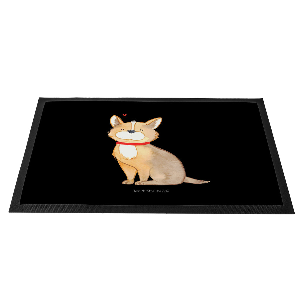 Fußmatte Hundeglück Corgie, Hund, Hundeliebe, Spruch, Hundemama, Hundebesitzer, Liebe Türvorleger, Schmutzmatte, Fußabtreter, Matte, Schmutzfänger, Fußabstreifer, Schmutzfangmatte, Türmatte, Motivfußmatte,  Haustürmatte, Vorleger  Hund, Hundemotiv, Haustier, Hunderasse, Tierliebhaber, Hundebesitzer, Sprüche