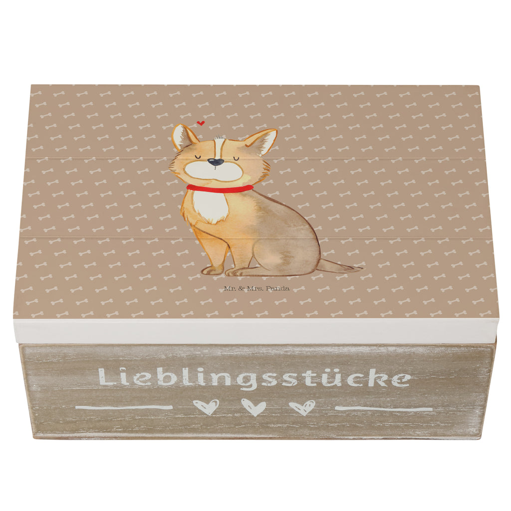 Holzkiste Hundeglück Corgie, Hund, Hundeliebe, Spruch, Hundemama, Hundebesitzer, Liebe Holzkiste, Kiste, Schatzkiste, Truhe, Schatulle, XXL,  Erinnerungsbox, Erinnerungskiste, Dekokiste, Aufbewahrungsbox  Hund, Hundemotiv, Haustier, Hunderasse, Tierliebhaber, Hundebesitzer, Sprüche