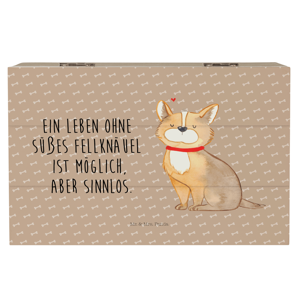Holzkiste Hundeglück Corgie, Hund, Hundeliebe, Spruch, Hundemama, Hundebesitzer, Liebe Holzkiste, Kiste, Schatzkiste, Truhe, Schatulle, XXL,  Erinnerungsbox, Erinnerungskiste, Dekokiste, Aufbewahrungsbox  Hund, Hundemotiv, Haustier, Hunderasse, Tierliebhaber, Hundebesitzer, Sprüche