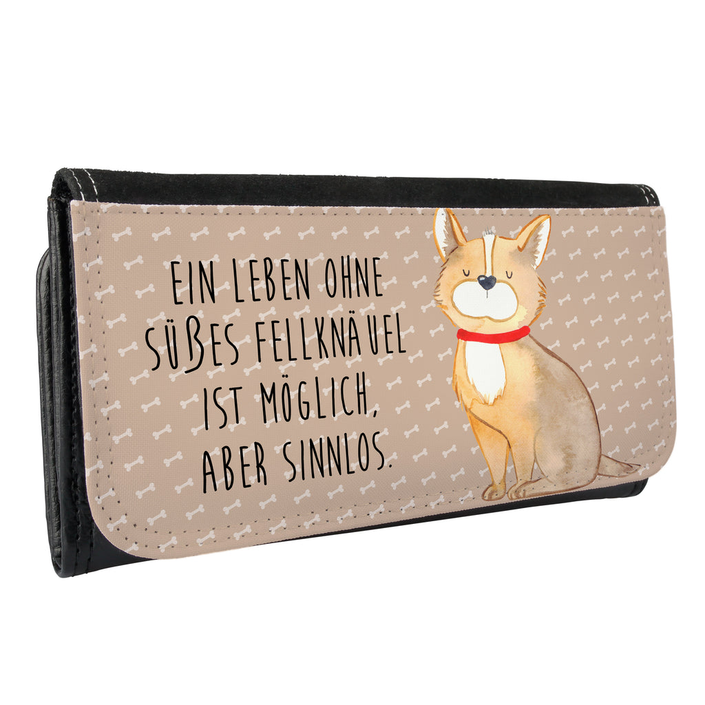 Damen Portemonnaie Hundeglück Portemonnaie, Portemonee, Geldbörse, Damen, Groß, XXL, Geldbeutel, Portemonnaies, Hund, Hundemotiv, Haustier, Hunderasse, Tierliebhaber, Hundebesitzer, Sprüche, Corgie, Hundeliebe, Spruch, Hundemama, Liebe