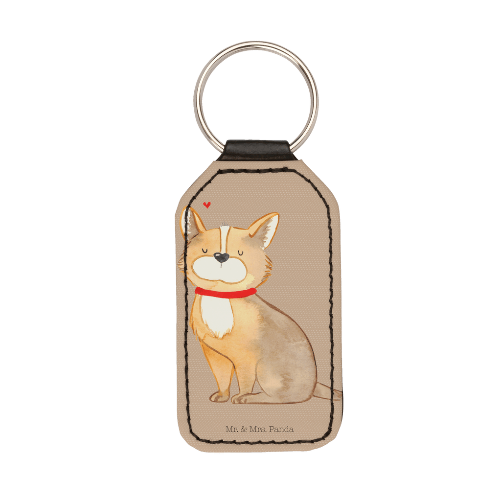 Rechteckig Schlüsselanhänger Hundeglück Schlüsselanhänger, Anhänger, Taschenanhänger, Glücksbringer, Schutzengel, Hund, Hundemotiv, Haustier, Hunderasse, Tierliebhaber, Hundebesitzer, Sprüche, Corgie, Hundeliebe, Spruch, Hundemama, Liebe