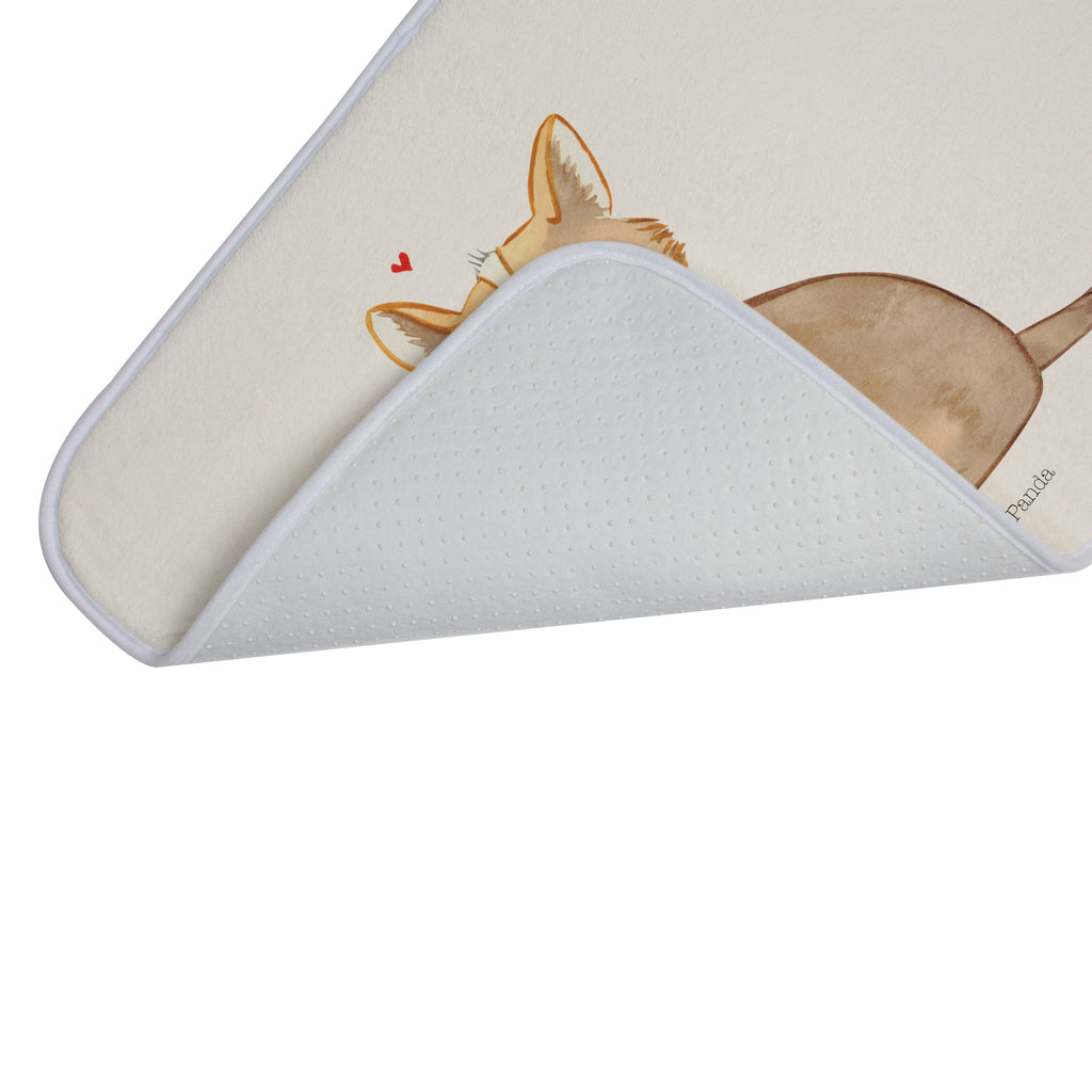 Badvorleger Hundeglück Badematte, Badteppich, Duschvorleger, Badezimmerteppich, Badezimmermatte, Badvorleger, Duschmatte, Duschteppich, Hund, Hundemotiv, Haustier, Hunderasse, Tierliebhaber, Hundebesitzer, Sprüche, Corgie, Hundeliebe, Spruch, Hundemama, Liebe