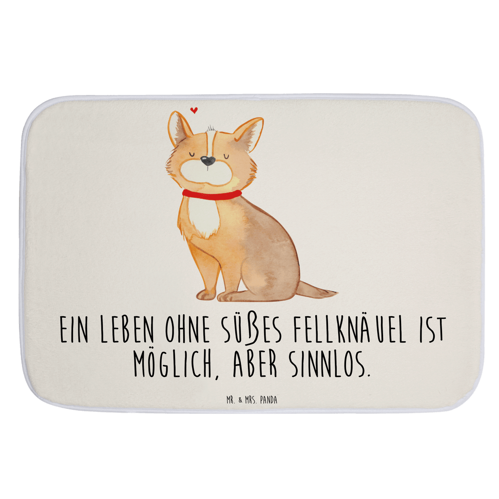 Badvorleger Hundeglück Badematte, Badteppich, Duschvorleger, Badezimmerteppich, Badezimmermatte, Badvorleger, Duschmatte, Duschteppich, Hund, Hundemotiv, Haustier, Hunderasse, Tierliebhaber, Hundebesitzer, Sprüche, Corgie, Hundeliebe, Spruch, Hundemama, Liebe