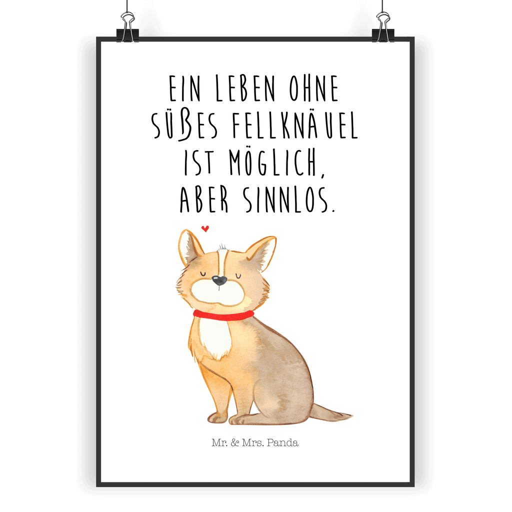 Poster Hundeglück Poster, Wandposter, Bild, Wanddeko, Küchenposter, Kinderposter, Wanddeko Bild, Raumdekoration, Wanddekoration, Handgemaltes Poster, Mr. & Mrs. Panda Poster, Designposter, Kunstdruck, Posterdruck, Hund, Hundemotiv, Haustier, Hunderasse, Tierliebhaber, Hundebesitzer, Sprüche, Corgie, Hundeliebe, Spruch, Hundemama, Liebe