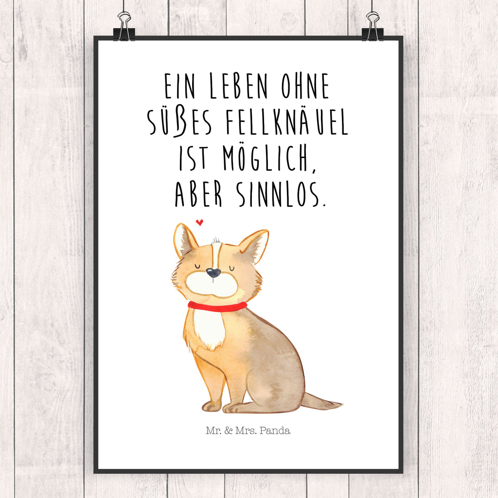 Poster Hundeglück Poster, Wandposter, Bild, Wanddeko, Küchenposter, Kinderposter, Wanddeko Bild, Raumdekoration, Wanddekoration, Handgemaltes Poster, Mr. & Mrs. Panda Poster, Designposter, Kunstdruck, Posterdruck, Hund, Hundemotiv, Haustier, Hunderasse, Tierliebhaber, Hundebesitzer, Sprüche, Corgie, Hundeliebe, Spruch, Hundemama, Liebe