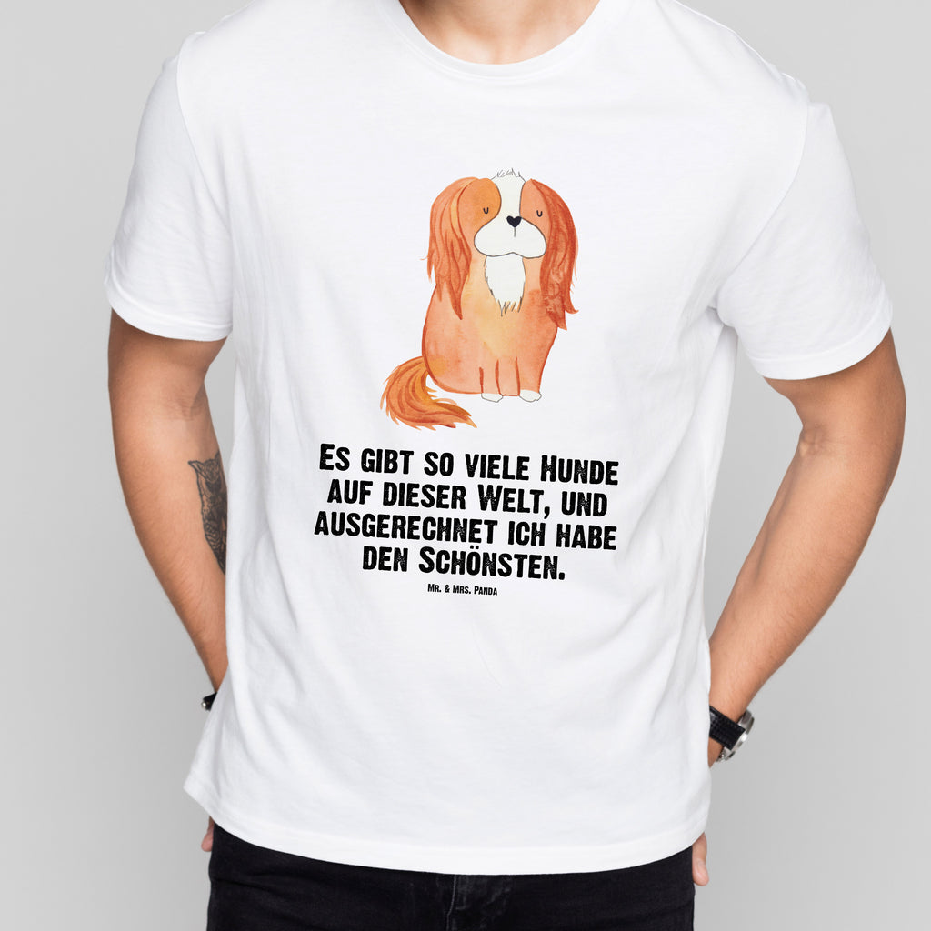 Größe L T-Shirt Cavalier King Charles Spaniel T-Shirt, Shirt, Tshirt, Lustiges T-Shirt, T-Shirt mit Spruch, Party, Junggesellenabschied, Jubiläum, Geburstag, Herrn, Damen, Männer, Frauen, Schlafshirt, Nachthemd, Sprüche, Hund, Hundemotiv, Haustier, Hunderasse, Tierliebhaber, Hundebesitzer, Cavalier King Charles Spaniel, Cockerspaniel, Spaniel, Spruch, schönster Hund