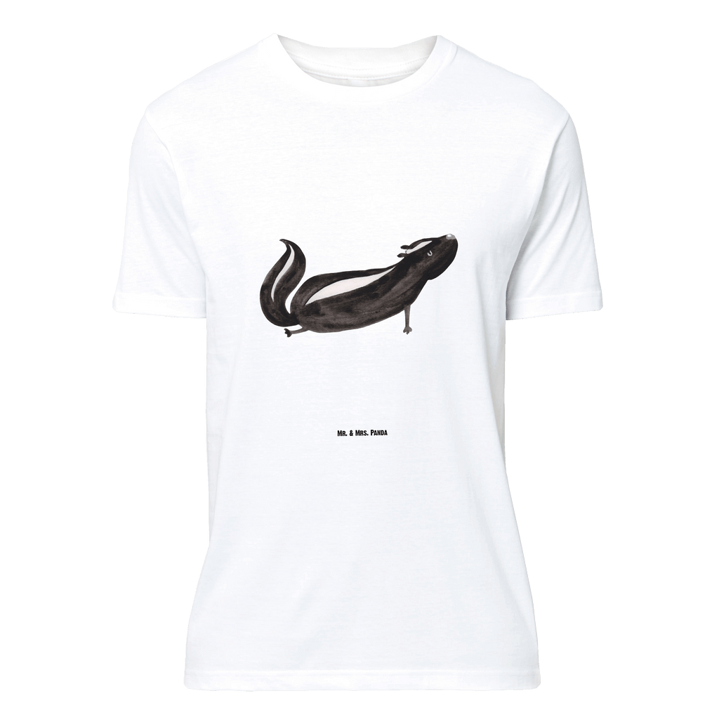 Größe L T-Shirt Stinktier Yoga T-Shirt, Shirt, Tshirt, Lustiges T-Shirt, T-Shirt mit Spruch, Party, Junggesellenabschied, Jubiläum, Geburstag, Herrn, Damen, Männer, Frauen, Schlafshirt, Nachthemd, Sprüche, Stinktier, Skunk, Wildtier, Raubtier, Stinker, Stinki, Yoga, Namaste, Lebe, Liebe, Lache