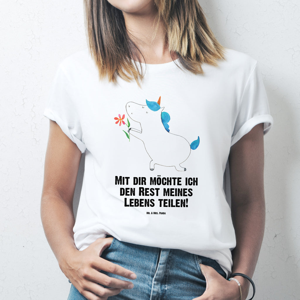 Größe L T-Shirt Einhorn Blume T-Shirt, Shirt, Tshirt, Lustiges T-Shirt, T-Shirt mit Spruch, Party, Junggesellenabschied, Jubiläum, Geburstag, Herrn, Damen, Männer, Frauen, Schlafshirt, Nachthemd, Sprüche, Einhorn, Einhörner, Einhorn Deko, Pegasus, Unicorn, Liebe, Liebesbeweis, Antrag, Heiratsantrag, Verlobung, Ehepaar, Pärchen, Partner, Freund, Freundin, Ehe, heiraten