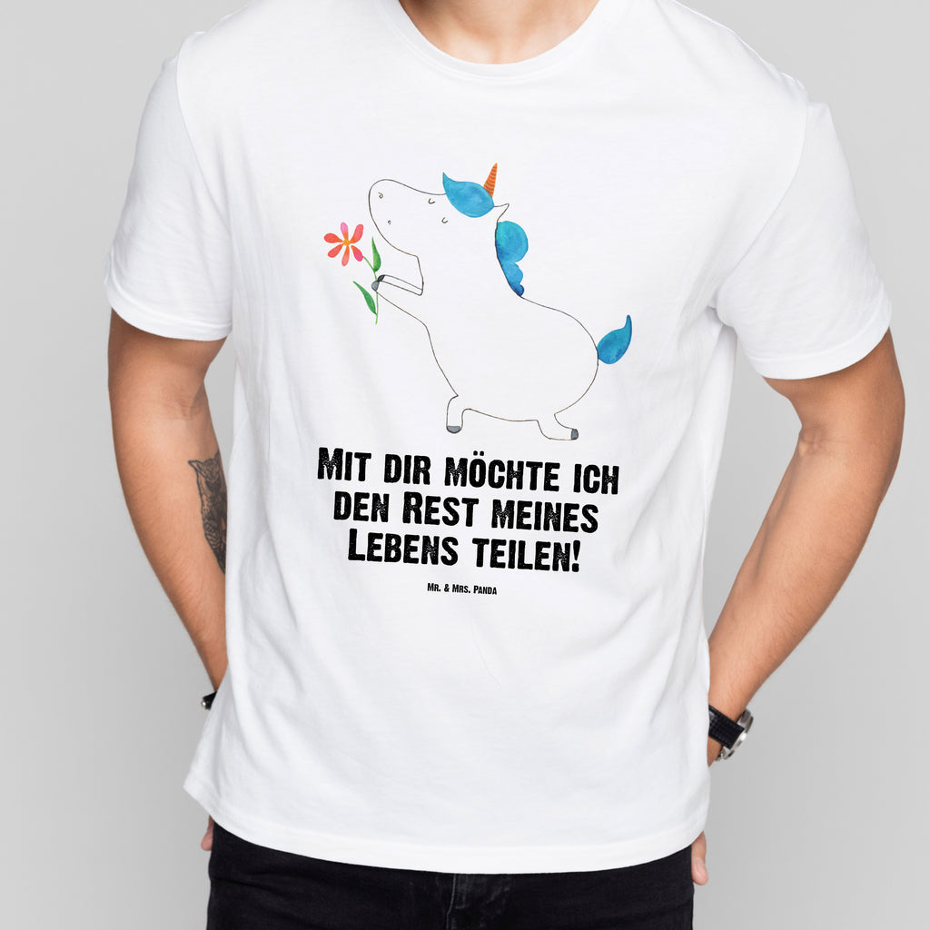 Größe L T-Shirt Einhorn Blume T-Shirt, Shirt, Tshirt, Lustiges T-Shirt, T-Shirt mit Spruch, Party, Junggesellenabschied, Jubiläum, Geburstag, Herrn, Damen, Männer, Frauen, Schlafshirt, Nachthemd, Sprüche, Einhorn, Einhörner, Einhorn Deko, Pegasus, Unicorn, Liebe, Liebesbeweis, Antrag, Heiratsantrag, Verlobung, Ehepaar, Pärchen, Partner, Freund, Freundin, Ehe, heiraten