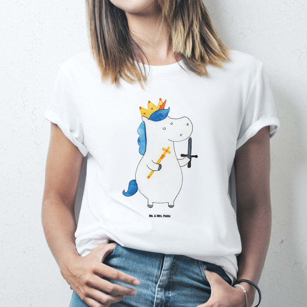 Größe L T-Shirt Einhorn König mit Schwert T-Shirt, Shirt, Tshirt, Lustiges T-Shirt, T-Shirt mit Spruch, Party, Junggesellenabschied, Jubiläum, Geburstag, Herrn, Damen, Männer, Frauen, Schlafshirt, Nachthemd, Sprüche, Einhorn, Einhörner, Einhorn Deko, Pegasus, Unicorn, König, Ritter, Mittelalter
