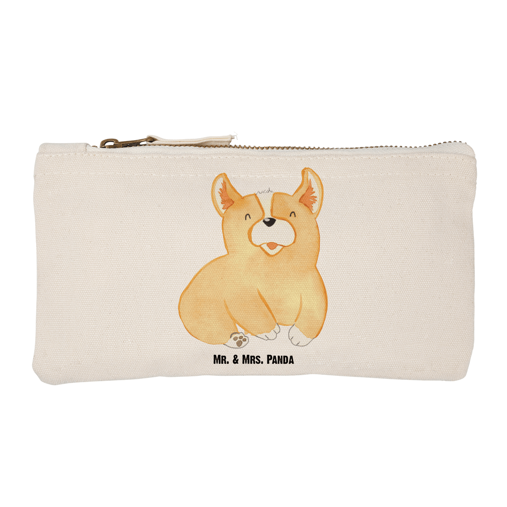 Schminktasche Corgie Schminktasche, Kosmetiktasche, Kosmetikbeutel, Stiftemäppchen, Etui, Federmappe, Makeup, XXL, Schminketui, Kosmetiketui, Schlamperetui, Hund, Hundemotiv, Haustier, Hunderasse, Tierliebhaber, Hundebesitzer, Sprüche, Corgie, Welsh Corgie Pembroke, britisch, Motivation, Spruch, Hundespruch, Lebensfreude