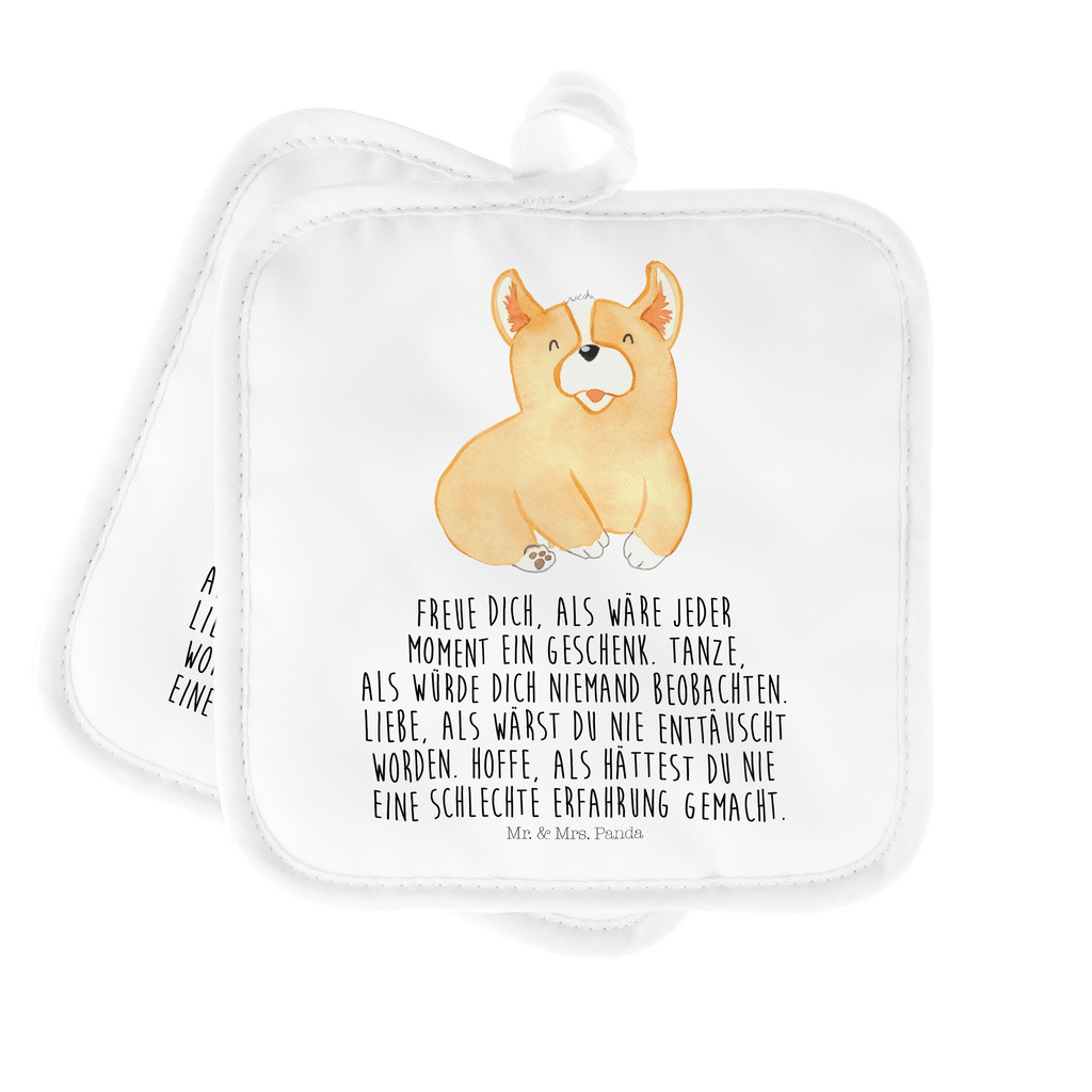 2er Set Topflappen  Corgie Topflappen, Topfuntersetzer, Ofenhandschuh, Topflappen Set, Topflappen lustig, Topflappen mit Spruch, Hund, Hundemotiv, Haustier, Hunderasse, Tierliebhaber, Hundebesitzer, Sprüche, Corgie, Welsh Corgie Pembroke, britisch, Motivation, Spruch, Hundespruch, Lebensfreude