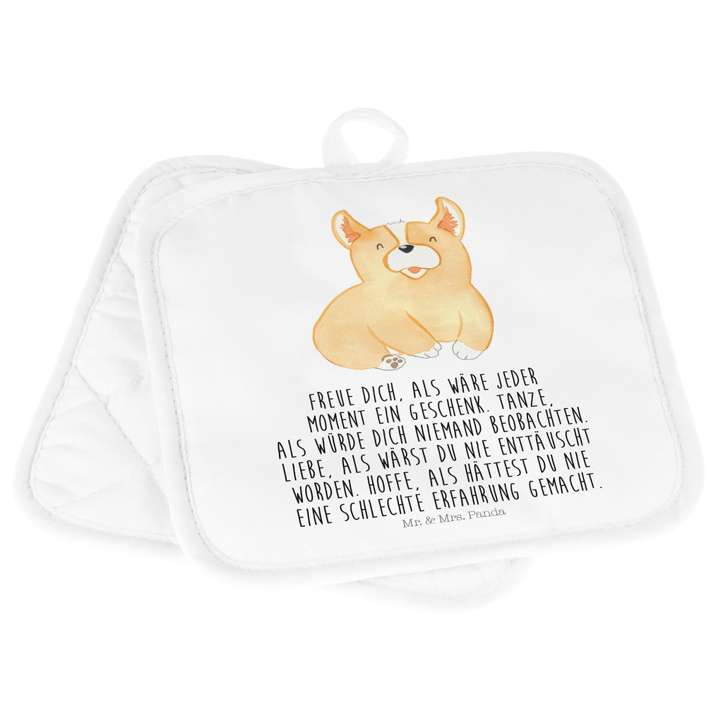 2er Set Topflappen  Corgie Topflappen, Topfuntersetzer, Ofenhandschuh, Topflappen Set, Topflappen lustig, Topflappen mit Spruch, Hund, Hundemotiv, Haustier, Hunderasse, Tierliebhaber, Hundebesitzer, Sprüche, Corgie, Welsh Corgie Pembroke, britisch, Motivation, Spruch, Hundespruch, Lebensfreude