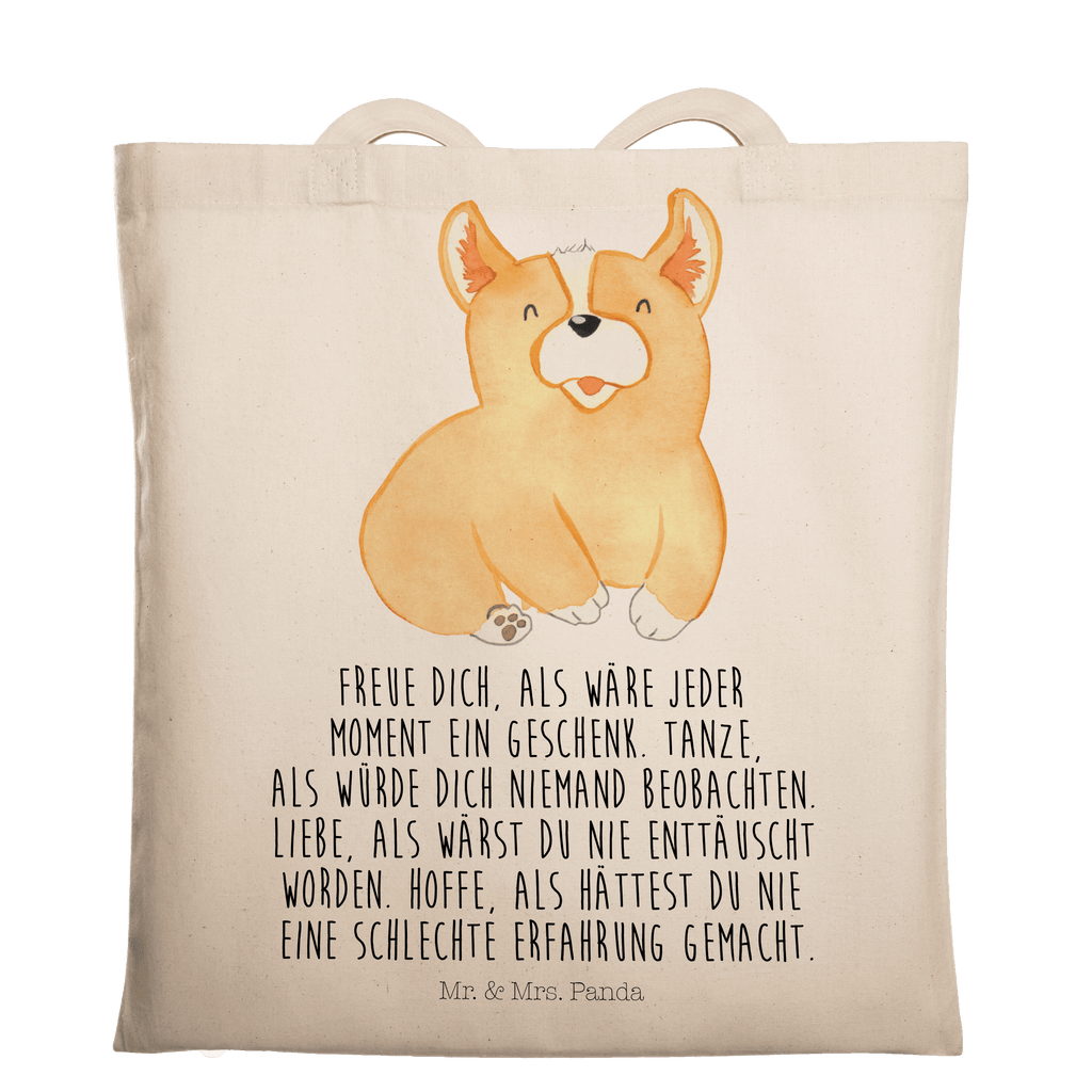 Tragetasche Corgie Beuteltasche, Beutel, Einkaufstasche, Jutebeutel, Stoffbeutel, Hund, Hundemotiv, Haustier, Hunderasse, Tierliebhaber, Hundebesitzer, Sprüche, Corgie, Welsh Corgie Pembroke, britisch, Motivation, Spruch, Hundespruch, Lebensfreude