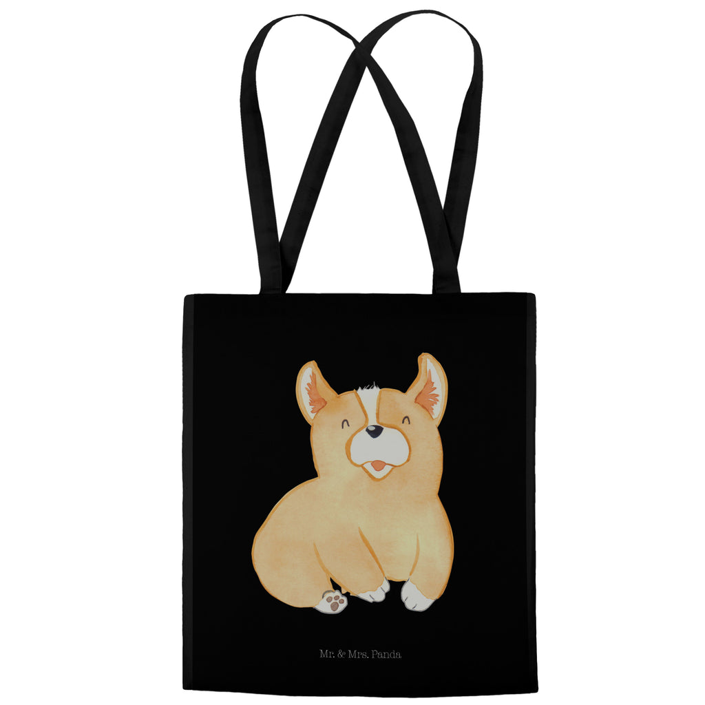 Tragetasche Corgie Beuteltasche, Beutel, Einkaufstasche, Jutebeutel, Stoffbeutel, Hund, Hundemotiv, Haustier, Hunderasse, Tierliebhaber, Hundebesitzer, Sprüche, Corgie, Welsh Corgie Pembroke, britisch, Motivation, Spruch, Hundespruch, Lebensfreude
