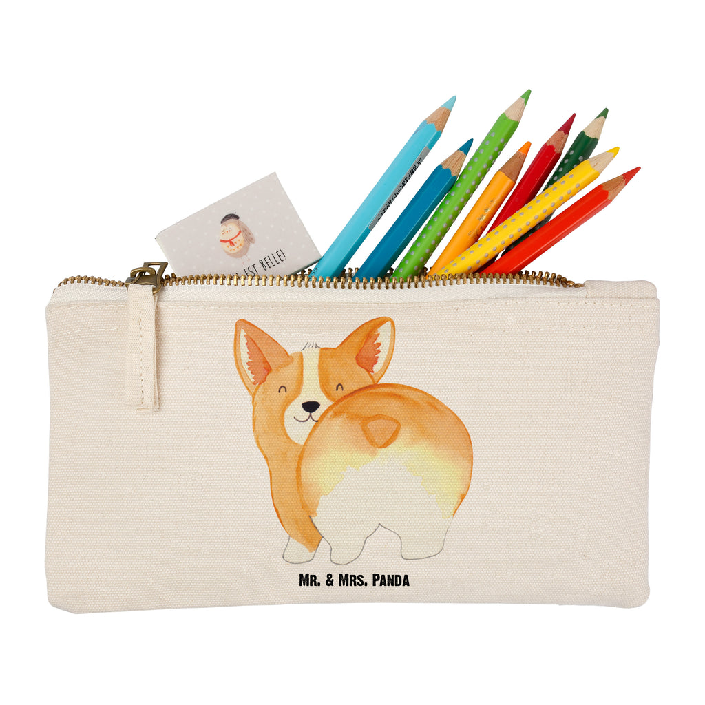 Schminktasche Corgie Po Schminktasche, Kosmetiktasche, Kosmetikbeutel, Stiftemäppchen, Etui, Federmappe, Makeup, XXL, Schminketui, Kosmetiketui, Schlamperetui, Hund, Hundemotiv, Haustier, Hunderasse, Tierliebhaber, Hundebesitzer, Sprüche, Corgie, Hundeliebe, Motivation, Selbstliebe, Spruch