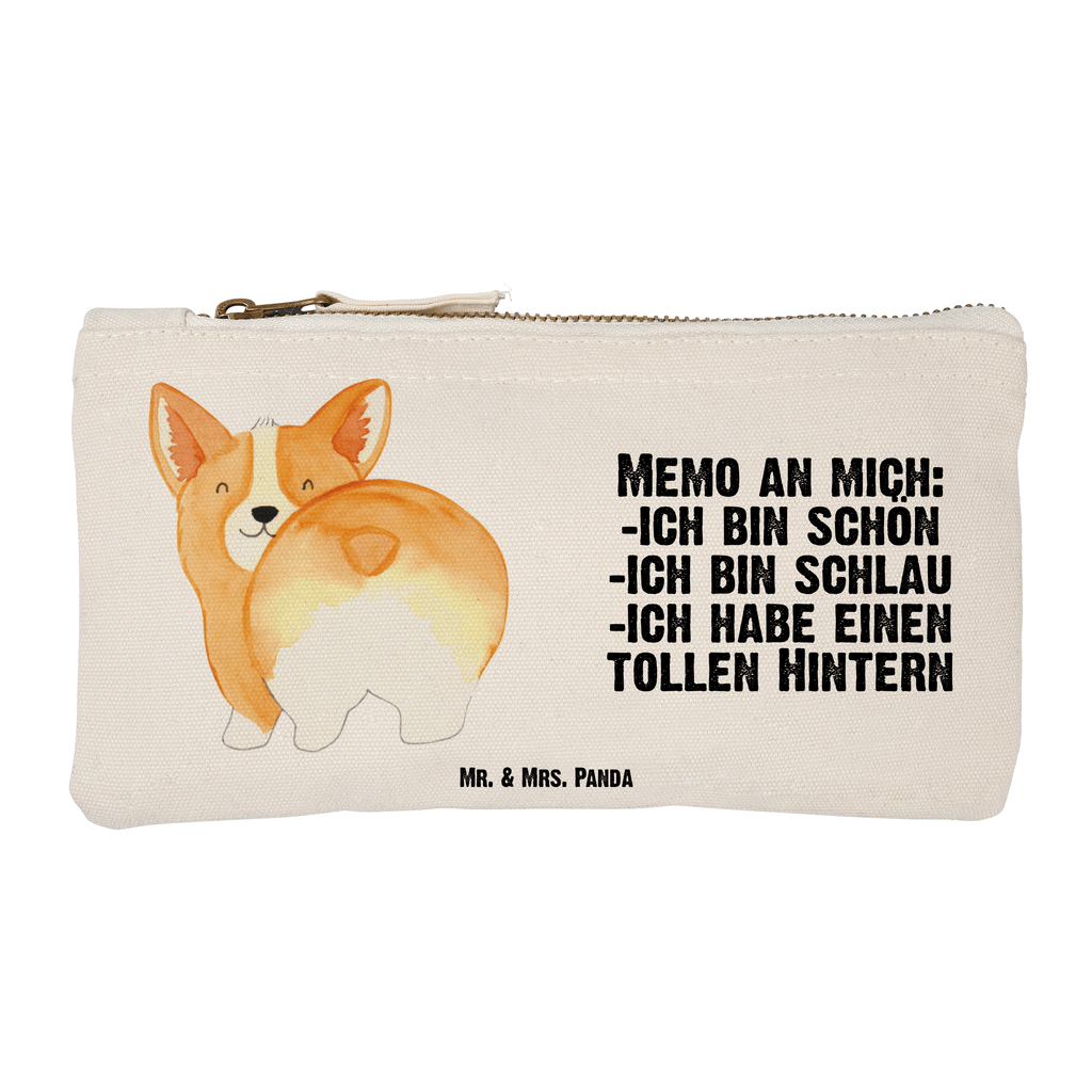 Schminktasche Corgie Po Schminktasche, Kosmetiktasche, Kosmetikbeutel, Stiftemäppchen, Etui, Federmappe, Makeup, XXL, Schminketui, Kosmetiketui, Schlamperetui, Hund, Hundemotiv, Haustier, Hunderasse, Tierliebhaber, Hundebesitzer, Sprüche, Corgie, Hundeliebe, Motivation, Selbstliebe, Spruch