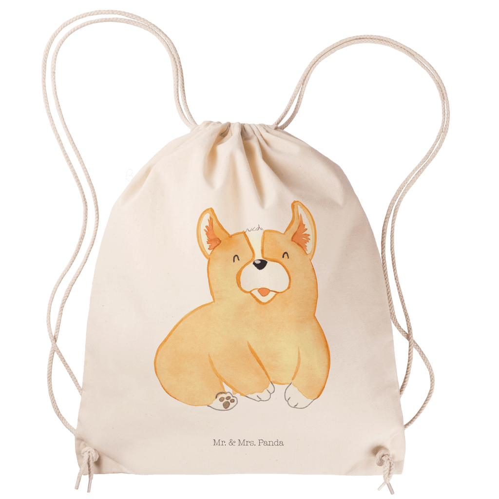 Sportbeutel Corgie Turnbeutel, Beutel, Sporttasche, Tasche, Stoffbeutel, Hund, Hundemotiv, Haustier, Hunderasse, Tierliebhaber, Hundebesitzer, Sprüche, Corgie, Welsh Corgie Pembroke, britisch, Motivation, Spruch, Hundespruch, Lebensfreude
