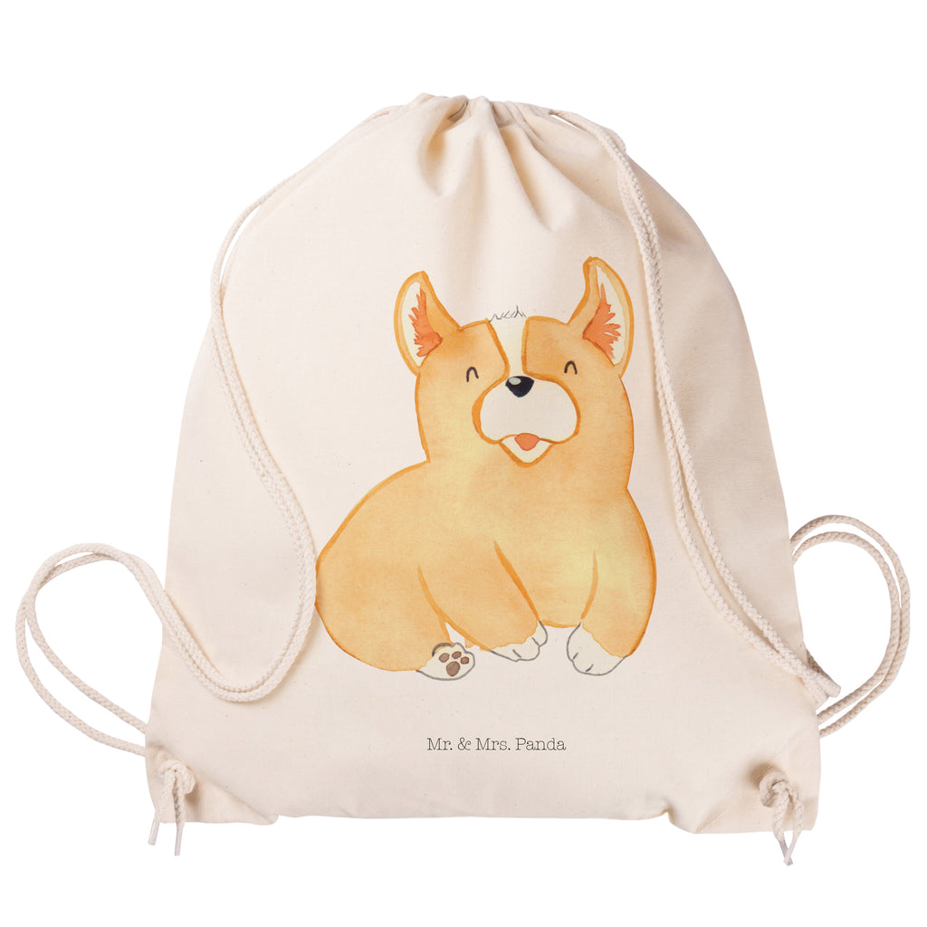 Sportbeutel Corgie Turnbeutel, Beutel, Sporttasche, Tasche, Stoffbeutel, Hund, Hundemotiv, Haustier, Hunderasse, Tierliebhaber, Hundebesitzer, Sprüche, Corgie, Welsh Corgie Pembroke, britisch, Motivation, Spruch, Hundespruch, Lebensfreude