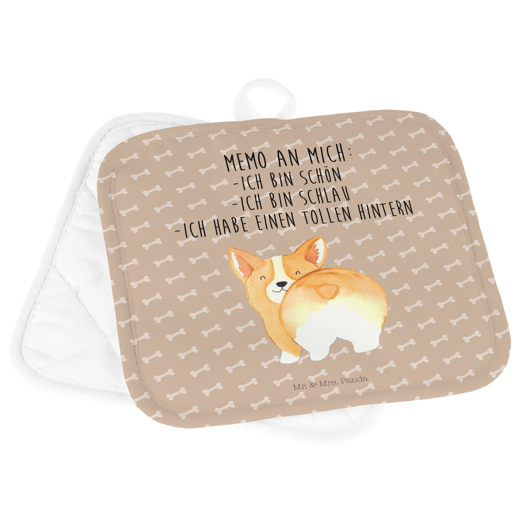 2er Set Topflappen  Corgie Po Topflappen, Topfuntersetzer, Ofenhandschuh, Topflappen Set, Topflappen lustig, Topflappen mit Spruch, Hund, Hundemotiv, Haustier, Hunderasse, Tierliebhaber, Hundebesitzer, Sprüche, Corgie, Hundeliebe, Motivation, Selbstliebe, Spruch