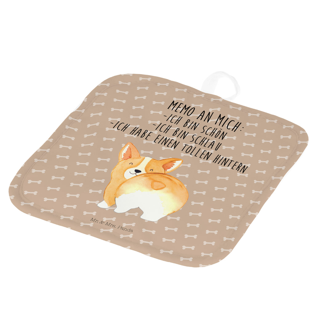 2er Set Topflappen  Corgie Po Topflappen, Topfuntersetzer, Ofenhandschuh, Topflappen Set, Topflappen lustig, Topflappen mit Spruch, Hund, Hundemotiv, Haustier, Hunderasse, Tierliebhaber, Hundebesitzer, Sprüche, Corgie, Hundeliebe, Motivation, Selbstliebe, Spruch