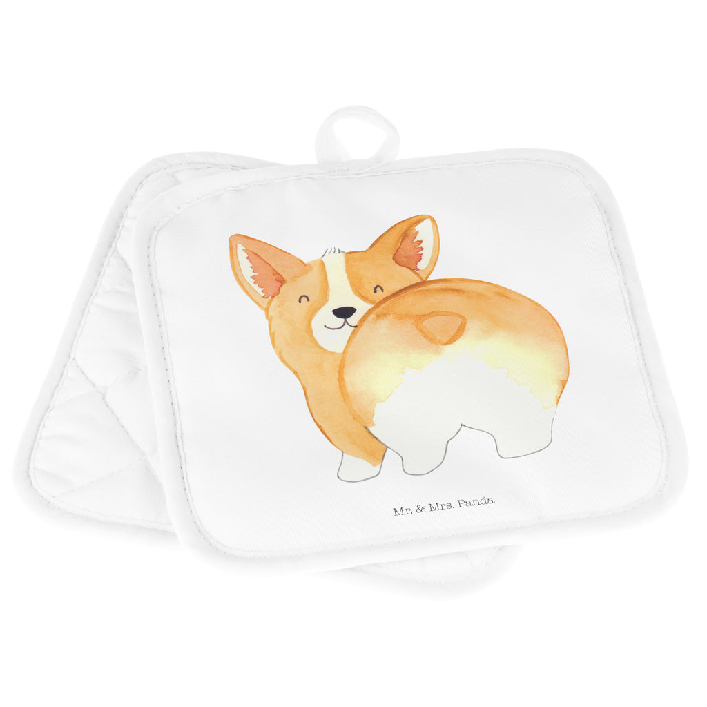 2er Set Topflappen  Corgie Po Topflappen, Topfuntersetzer, Ofenhandschuh, Topflappen Set, Topflappen lustig, Topflappen mit Spruch, Hund, Hundemotiv, Haustier, Hunderasse, Tierliebhaber, Hundebesitzer, Sprüche, Corgie, Hundeliebe, Motivation, Selbstliebe, Spruch
