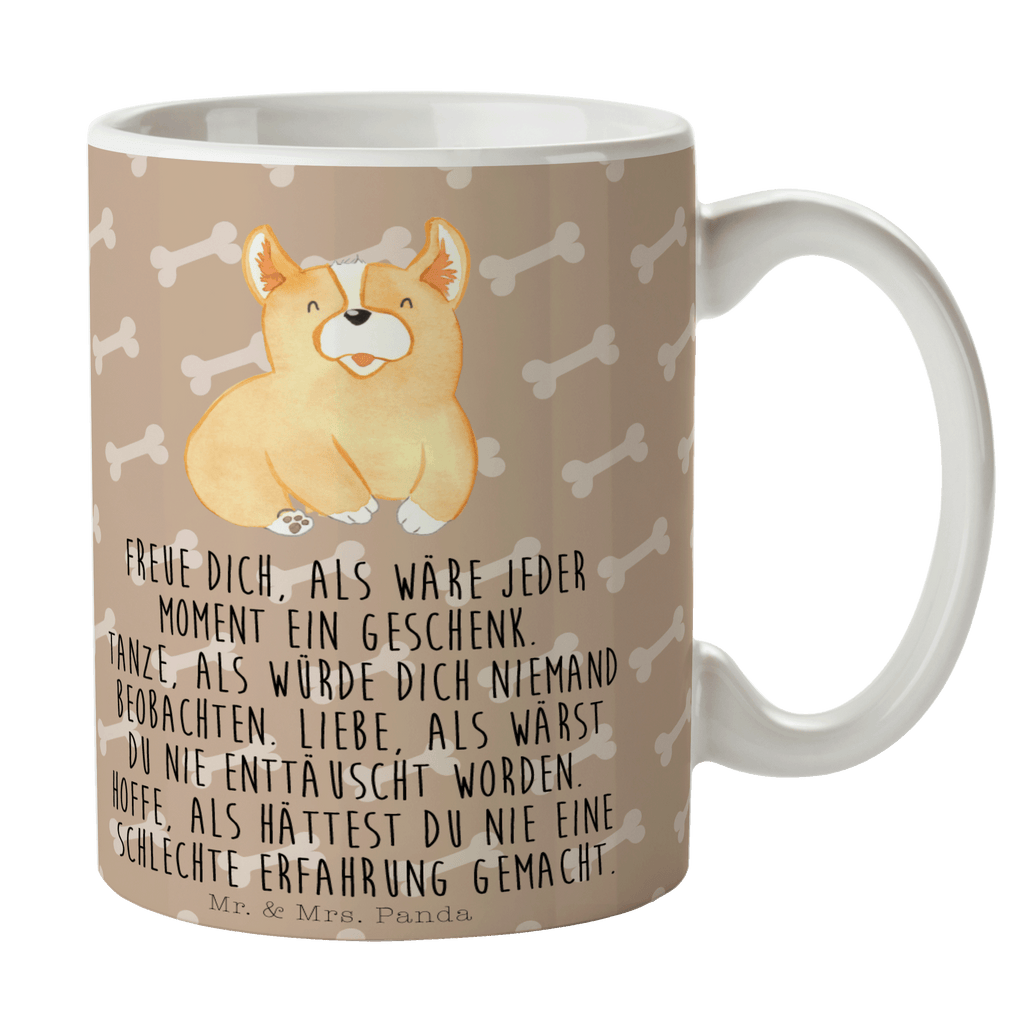 Tasse Corgie Corgie, Hund, Welsh Corgie Pembroke, britisch, Motivation, Spruch, Sprüche, Hundespruch, Lebensfreude	 Becher, Kaffeetasse, Kaffeebecher, Tee, Frühstück, Büro  Hund, Hundemotiv, Haustier, Hunderasse, Tierliebhaber, Hundebesitzer, Sprüche