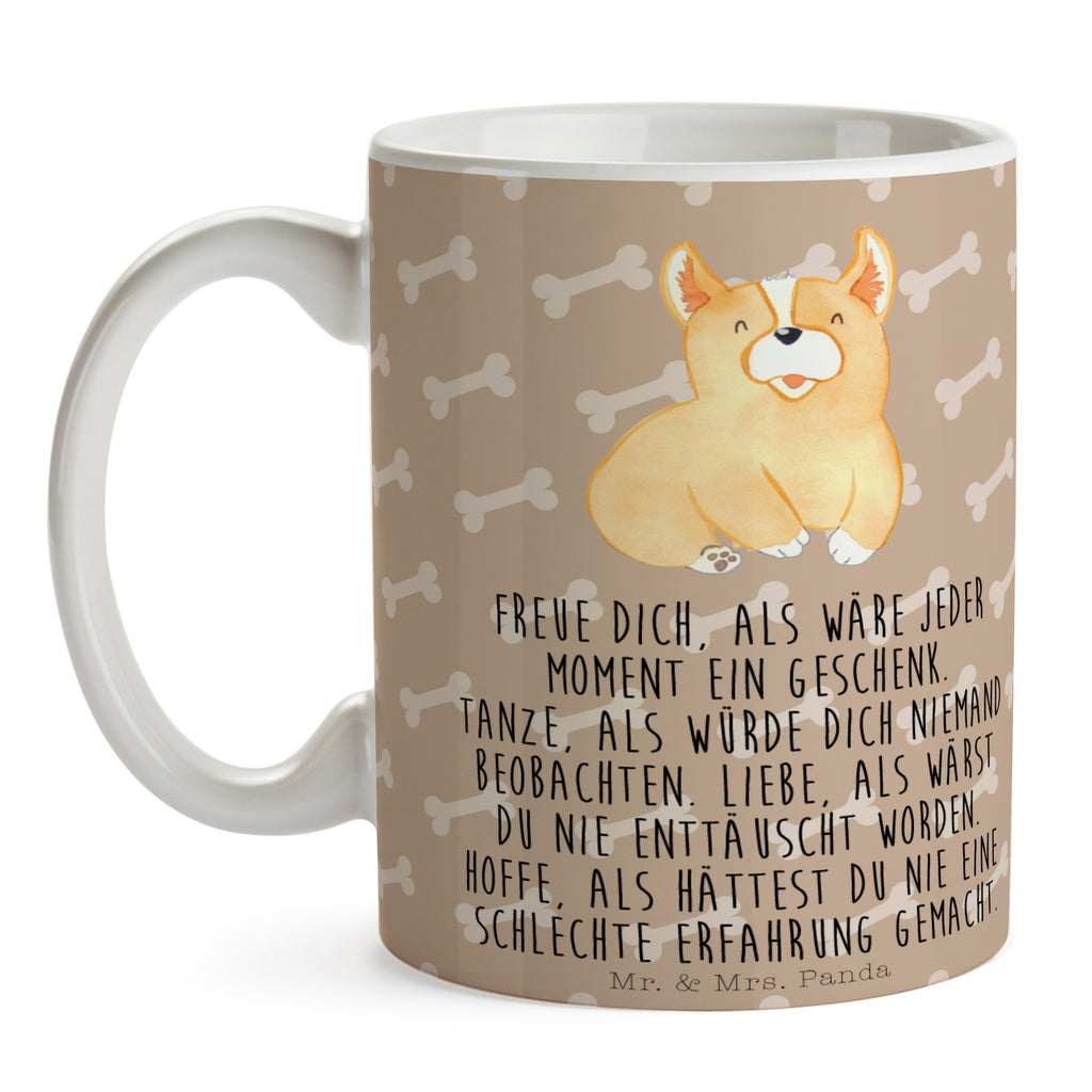Tasse Corgie Corgie, Hund, Welsh Corgie Pembroke, britisch, Motivation, Spruch, Sprüche, Hundespruch, Lebensfreude	 Becher, Kaffeetasse, Kaffeebecher, Tee, Frühstück, Büro  Hund, Hundemotiv, Haustier, Hunderasse, Tierliebhaber, Hundebesitzer, Sprüche
