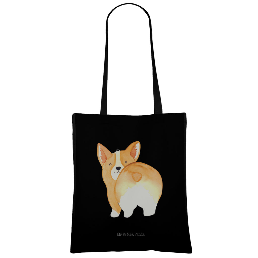 Tragetasche Corgie Po Beuteltasche, Beutel, Einkaufstasche, Jutebeutel, Stoffbeutel, Hund, Hundemotiv, Haustier, Hunderasse, Tierliebhaber, Hundebesitzer, Sprüche, Corgie, Hundeliebe, Motivation, Selbstliebe, Spruch