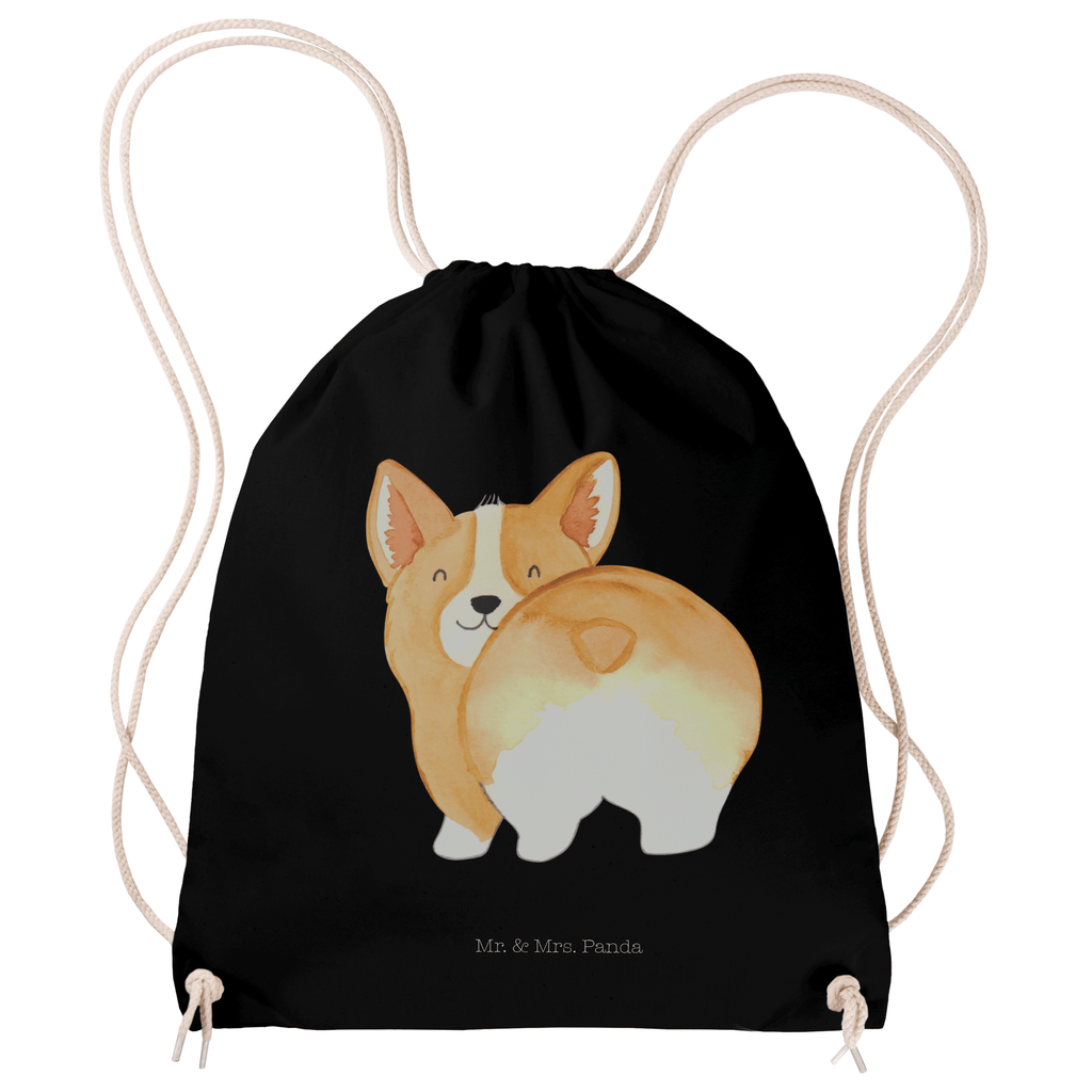 Sportbeutel Corgie Po Turnbeutel, Beutel, Sporttasche, Tasche, Stoffbeutel, Hund, Hundemotiv, Haustier, Hunderasse, Tierliebhaber, Hundebesitzer, Sprüche, Corgie, Hundeliebe, Motivation, Selbstliebe, Spruch