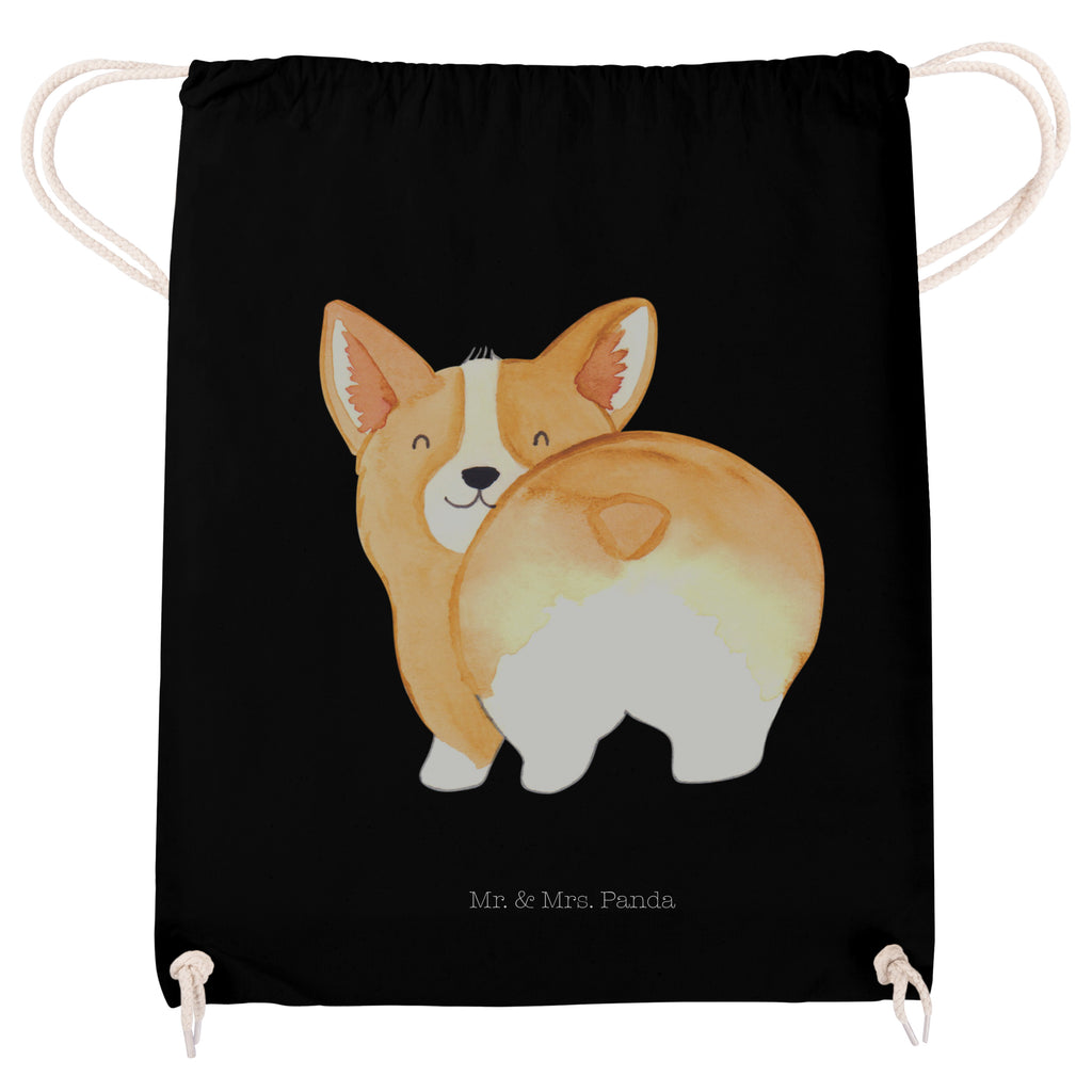 Sportbeutel Corgie Po Turnbeutel, Beutel, Sporttasche, Tasche, Stoffbeutel, Hund, Hundemotiv, Haustier, Hunderasse, Tierliebhaber, Hundebesitzer, Sprüche, Corgie, Hundeliebe, Motivation, Selbstliebe, Spruch
