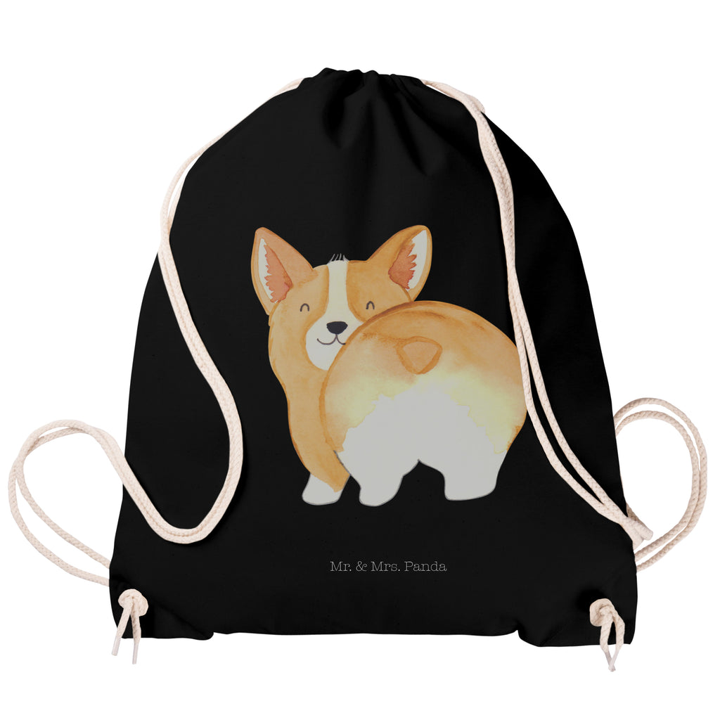 Sportbeutel Corgie Po Turnbeutel, Beutel, Sporttasche, Tasche, Stoffbeutel, Hund, Hundemotiv, Haustier, Hunderasse, Tierliebhaber, Hundebesitzer, Sprüche, Corgie, Hundeliebe, Motivation, Selbstliebe, Spruch