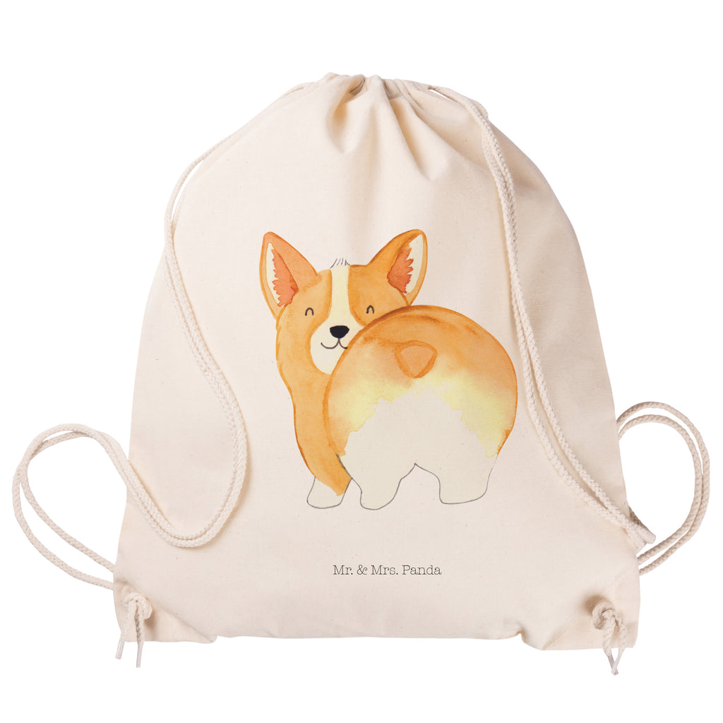 Sportbeutel Corgie Po Turnbeutel, Beutel, Sporttasche, Tasche, Stoffbeutel, Hund, Hundemotiv, Haustier, Hunderasse, Tierliebhaber, Hundebesitzer, Sprüche, Corgie, Hundeliebe, Motivation, Selbstliebe, Spruch